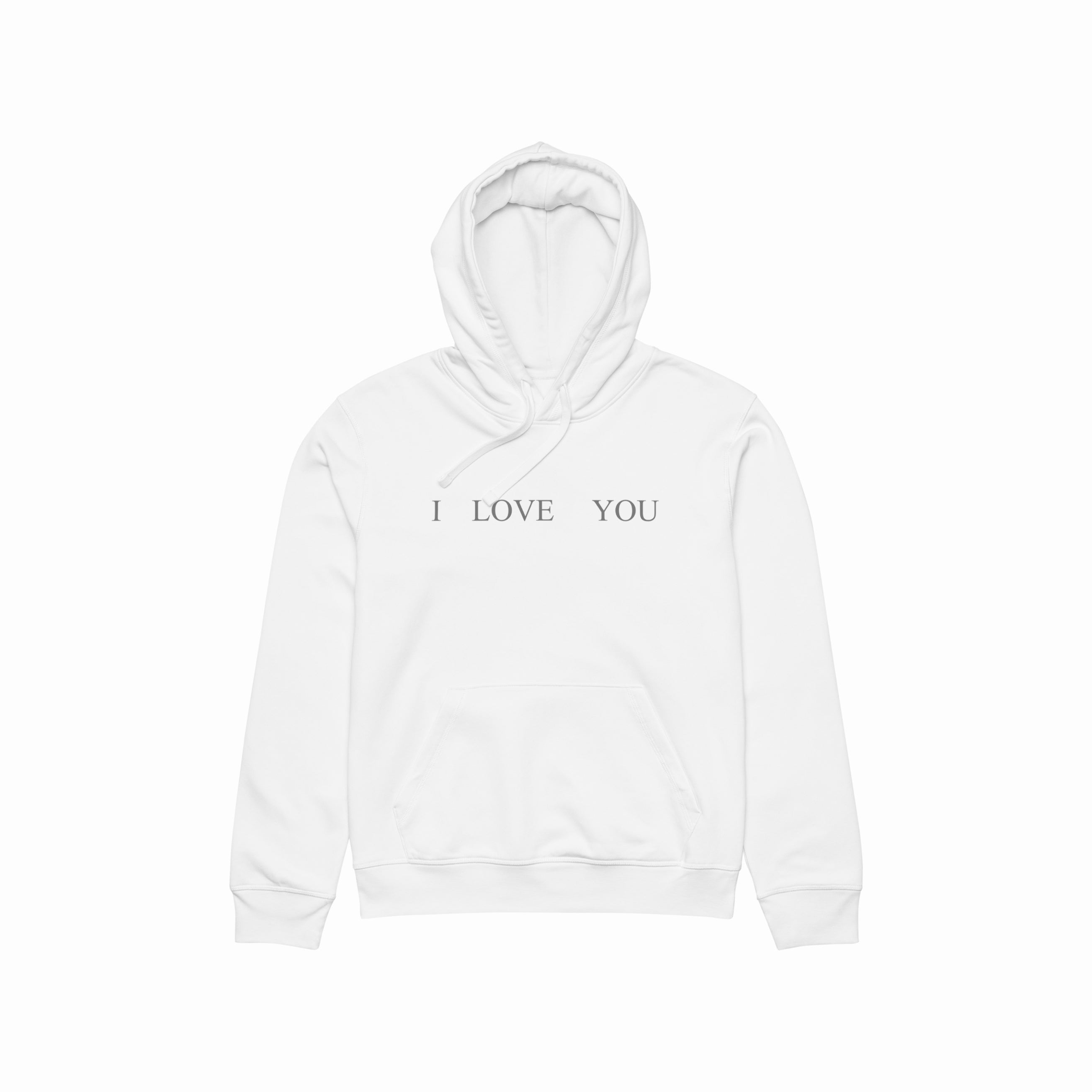i love you hoodie
